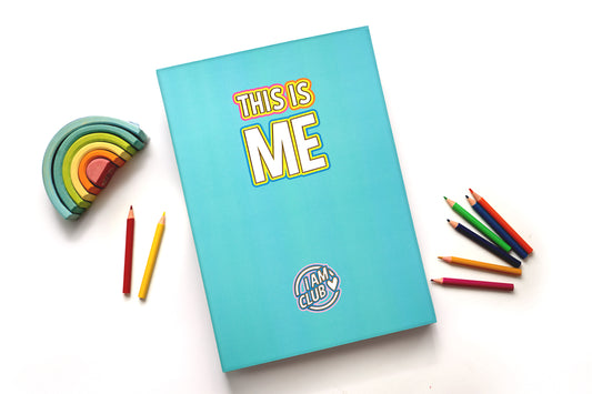 TURQUOISE - THIS IS ME Kids Journal – Creative Keepsake for Children’s Thoughts and Adventures