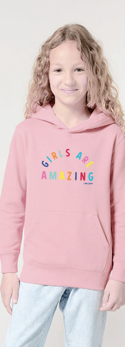 Girls are Amazing Pink Hoody