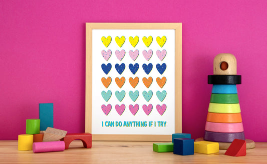 i can do anything if i try i am club poster